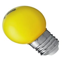 LED krone Gul E27 0,8W 