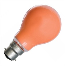 Standard Farvede orange 25W B22