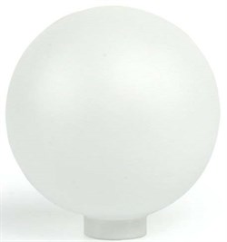 Samlepære Globe glas Opal 125Ø 31,5mm gevind (Passer til adaptor 7001127)