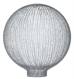 Samlepære Globe glas Lamel 125Ø 31,5mm gevind (Passer til adaptor 7001127)