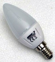 LED kerte pære 5W E14 230lm 