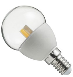 LED pære UNI-LED krone 1,8W Klar E14