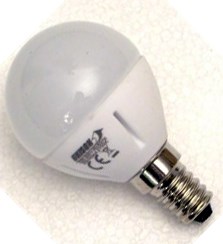 LED krone pære 5W E14 380lm 